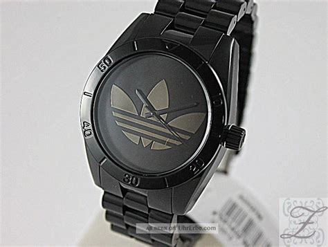 adidas uhr schwarz kunststoff schwarz|Armbanduhren .